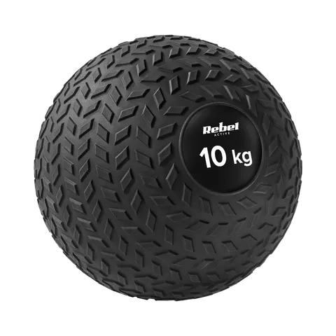 Piłka lekarska 10 kg do ćwiczeń rehabilitacyjnych Rebel Active