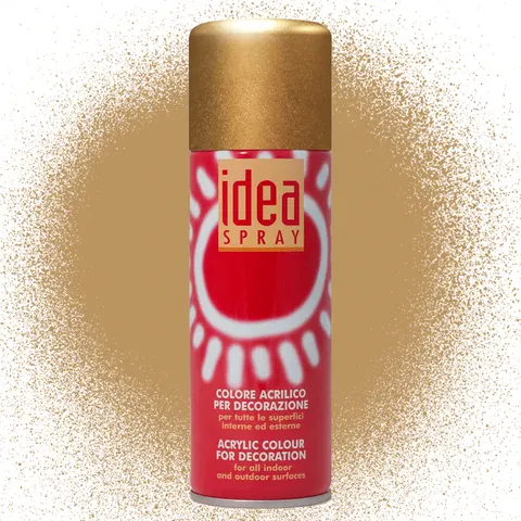 Farba Akrylowa Idea Spray 200 ml - 152 Pure Gold