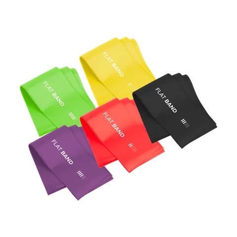 Zestaw 5 gum do ćwiczeń 1-5 kg REBEL ACTIVE