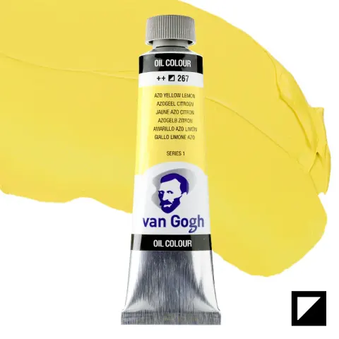 Farba olejna Van Gogh 40 ml - 267 S1 Azo yellow lemon