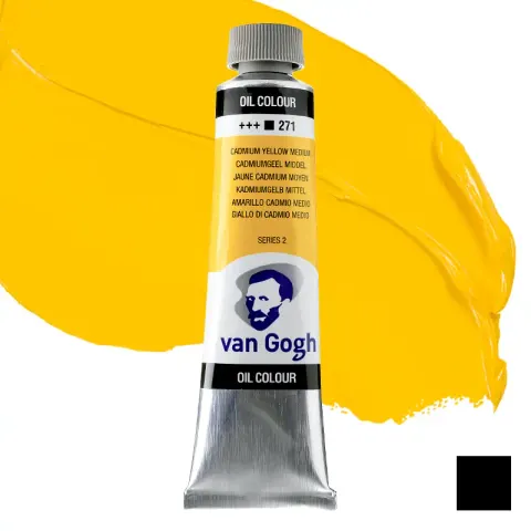 Farba olejna Van Gogh 40 ml - 271 S2 Cadmium yellow medium