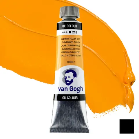 Farba olejna Van Gogh 40 ml - 210 S2 Cadmium yellow deep
