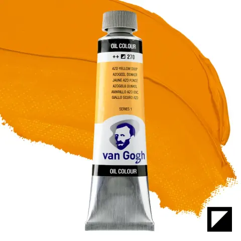 Farba olejna Van Gogh 40 ml - 270 S1 Azo yellow deep