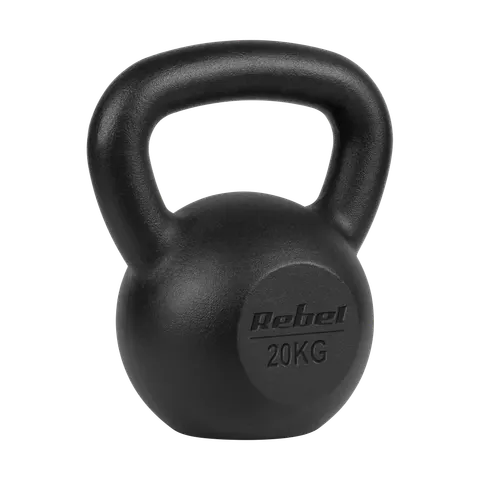 Kettlebell żeliwny 20 kg Rebel Active