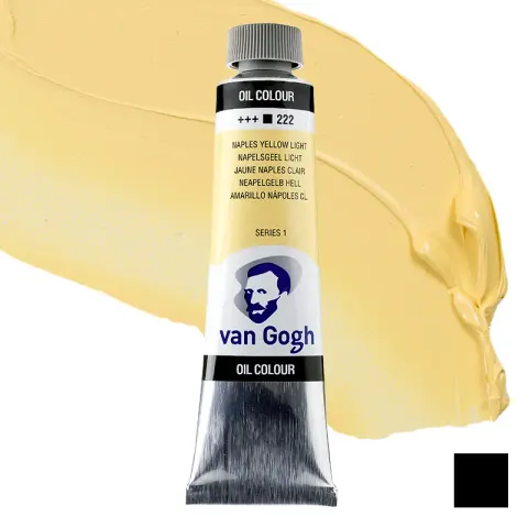 Farba olejna Van Gogh 40 ml - 222 S1 Naples yellow light