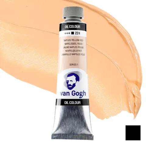 Farba olejna Van Gogh 40 ml - 224 S1 Naples yellow red