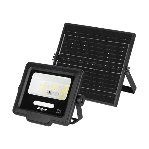 Reflektor solarny Rebel 60 W sterowany pilotem