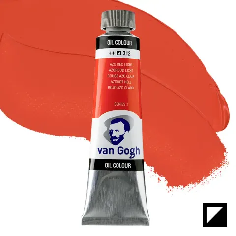 Farba olejna Van Gogh 40 ml - 312 S1 Azo red light