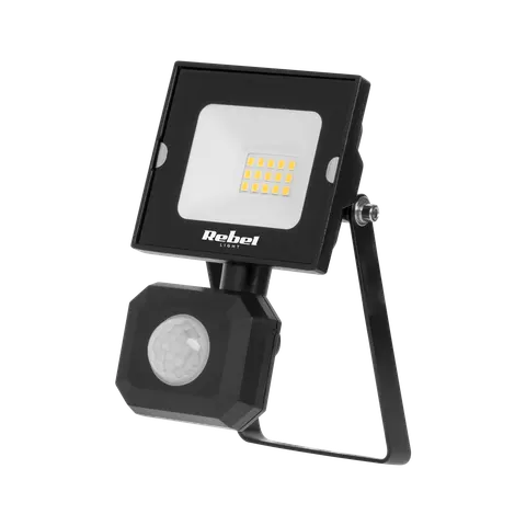 Reflektor led 10 W Rebel z sensorem zmierzchu i ruchu, 6500K