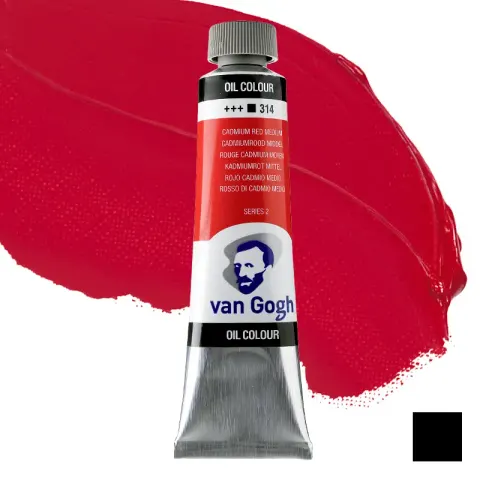 Farba olejna Van Gogh 40 ml - 314 S2 Cadmium red medium