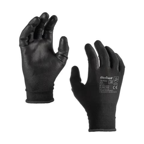 Rękawice robocze poliuretanowe CS-P002 r.10 XL (2 kpl.)
