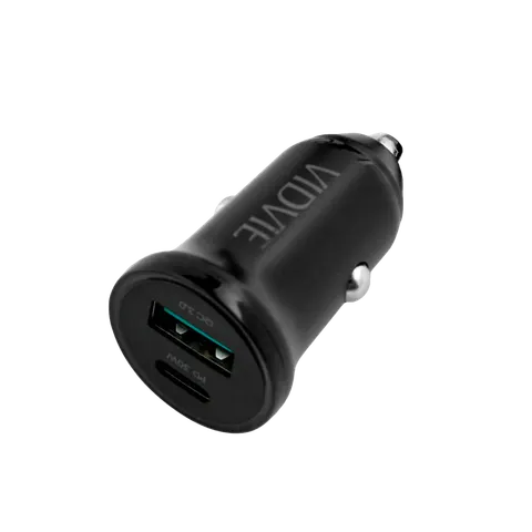 Ładowarka samochodowa 30 W USB + typu C z funkcją PowerDelivery i QuickCharge