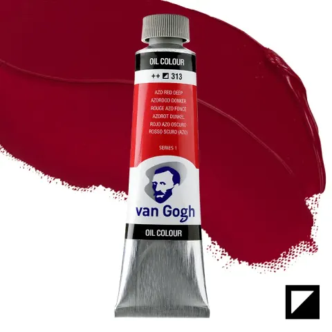 Farba olejna Van Gogh 40 ml - 313 S1 Azo red deep