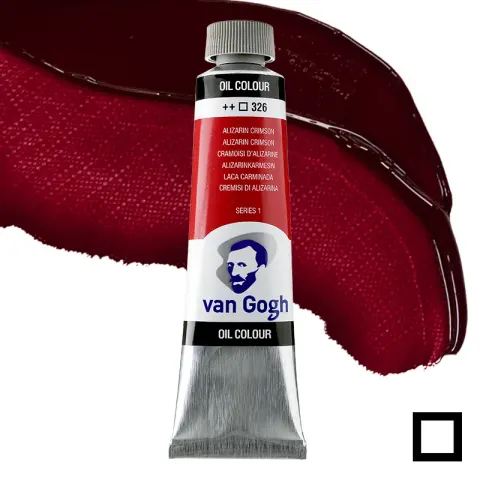 Farba olejna Van Gogh 40 ml - 326 S1 Alizarin crimson