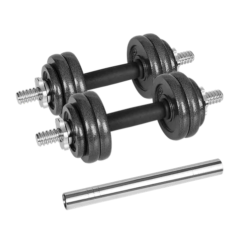 Hantle żeliwne regulowane w walizce, zestaw 15 kg Rebel Active
