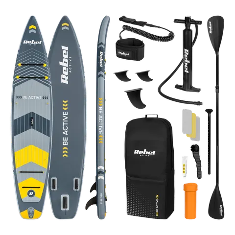 Deska SUP REBEL ACTIVE RBA-4512 PRO Touring - zestaw