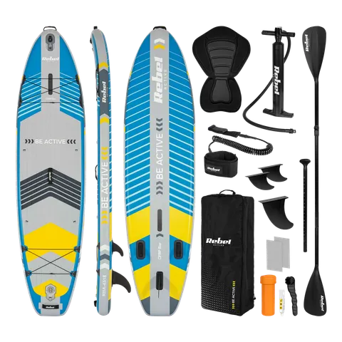 Deska SUP Rebel Active RBA-4518 PRO - zestaw