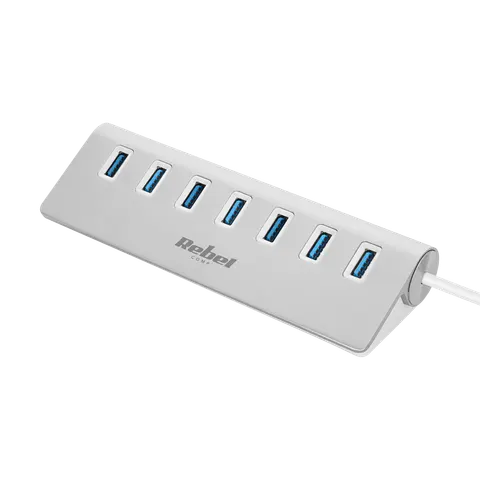 7-portowy HUB USB 3.0 Rebel