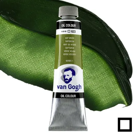 Farba olejna Van Gogh 40 ml - 623 S1 Sap green