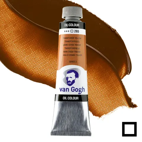 Farba olejna Van Gogh 40 ml - 265 S2 Transparent oxide yellow