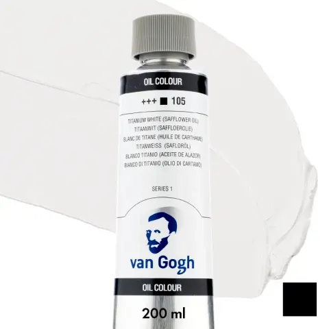 Farba olejna Van Gogh 200 ml - 105 S1 Titanium White
