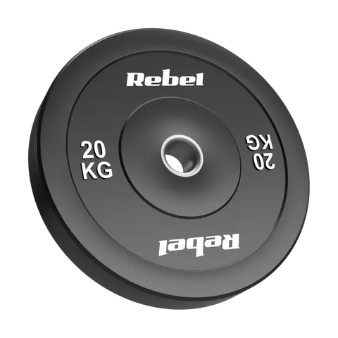 Obciążenie olimpijskie gumowane BUMPER 20 kg REBEL ACTIVE