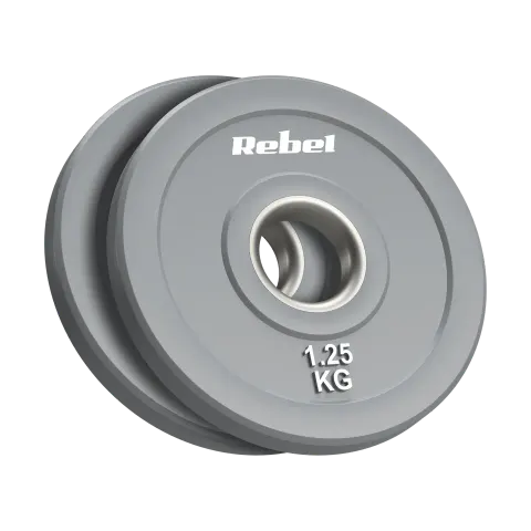 Obciążenie olimpijskie gumowane 2x 1,25 kg seria BEAST REBEL ACTIVE
