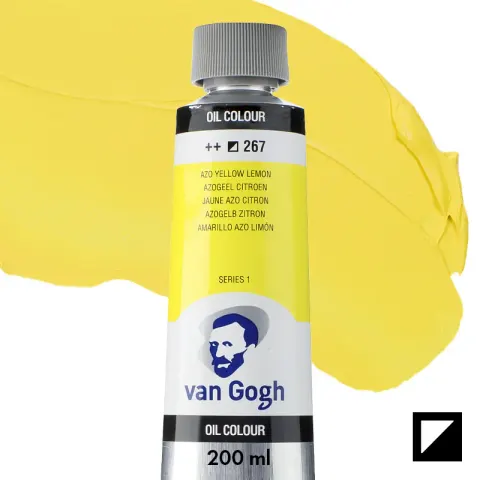Farba olejna Van Gogh 200 ml - 267 S1 Azo yellow lemon