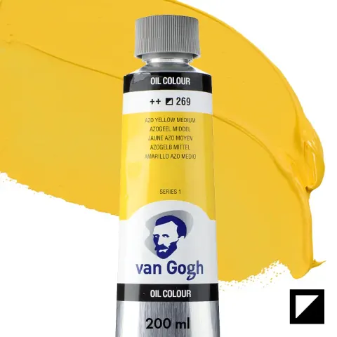 Farba olejna Van Gogh 200 ml - 269 S1 Azo yellow medium