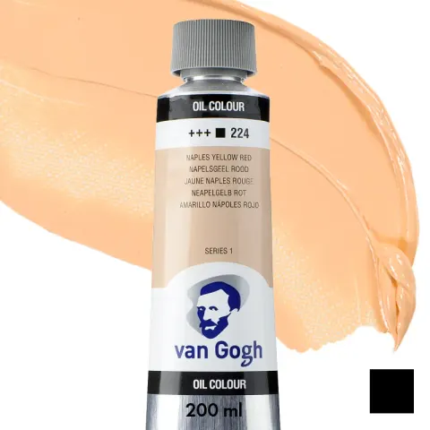 Farba olejna Van Gogh 200 ml - 224 S1 Naples yellow red