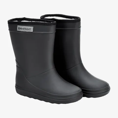 Kalosze ocieplane - Black / En Fant