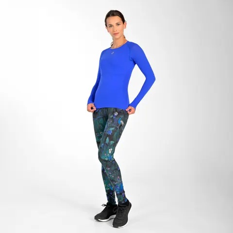 Oddychający longsleeve sportowy Ultra Blue Fusion