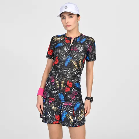 Koszulka sportowa damska Zip Butterfly