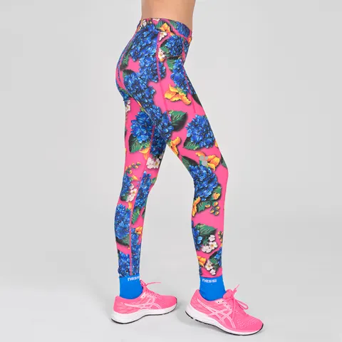 Legginsy Dual Space z kieszeniami po bokach Fiorelle