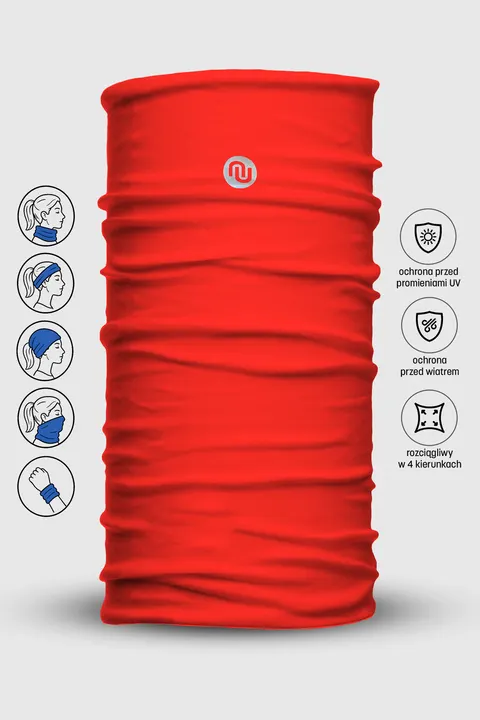 Wielofunkcyjny komin sportowy Red