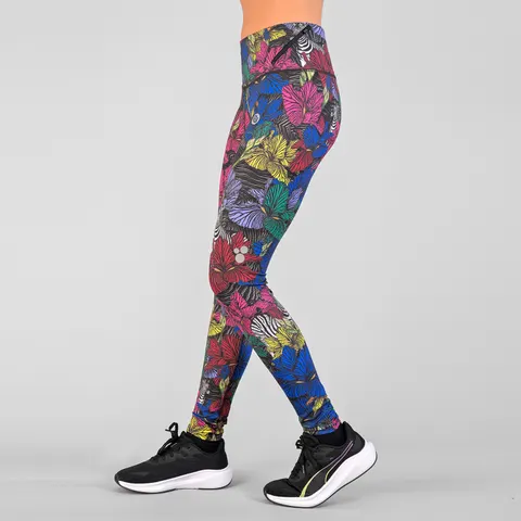 Ocieplane legginsy regular z wysokim stanem Mosaic Carniva