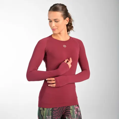 Oddychający longsleeve sportowy Ultra Blush