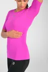 Oddychająca koszulka z krótkim rękawem Ultra Fuchsia