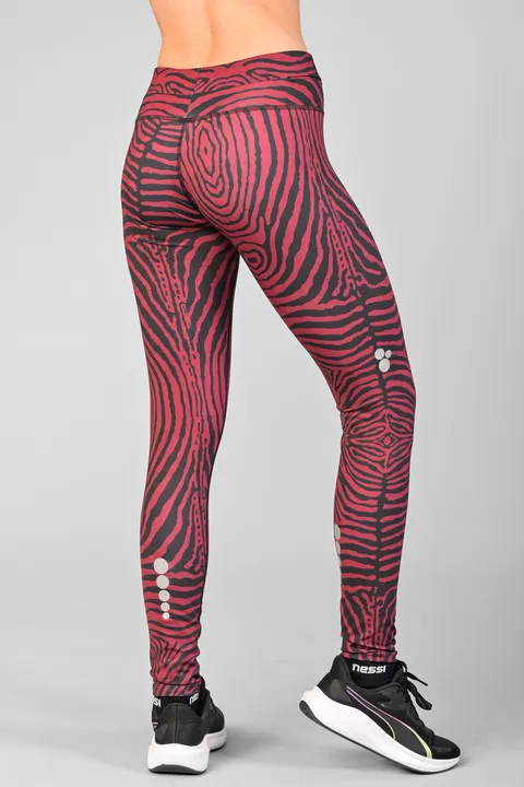 Legginsy regular z pasem Pro Zebra Blush