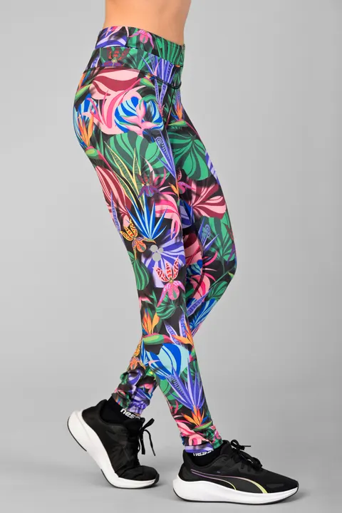 Legginsy 7/8 petite z pasem Pro Mosaic Candy