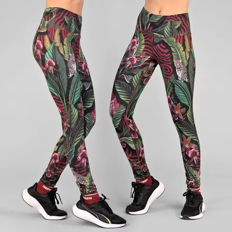 Legginsy regular z pasem Basic Selva Blush