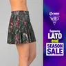 Spódniczka sportowa z legginsami plisowana Selva Blush