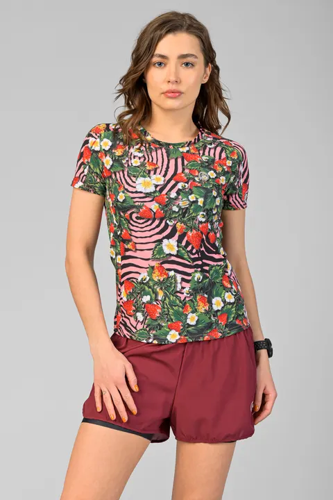 Koszulka sportowa Basic Strawberry Fusion