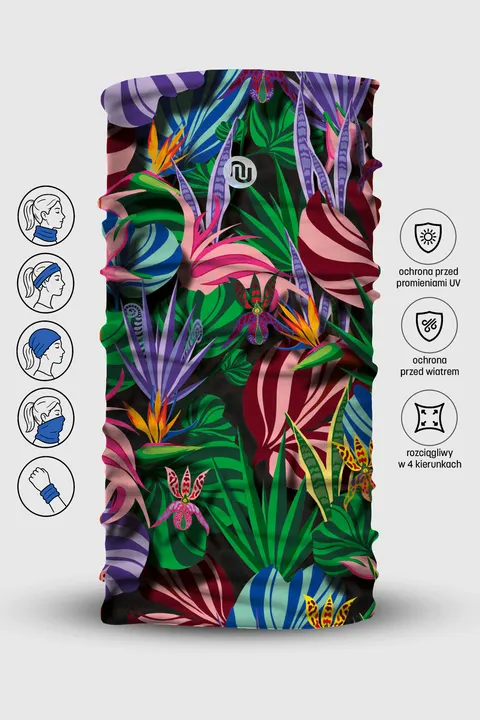Wielofunkcyjny komin sportowy Mosaic Candy