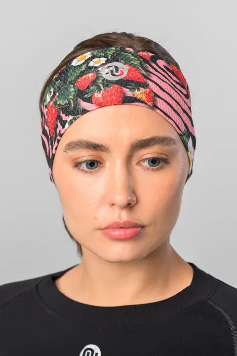 Opaska sportowa Strawberry Fusion