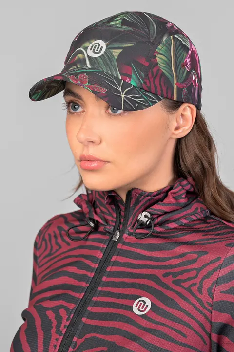 Czapka z daszkiem do biegania damska Selva Blush