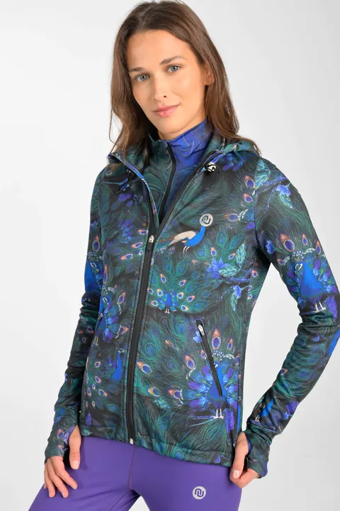 Rozpinana bluza Windblock z kapturem Pavo