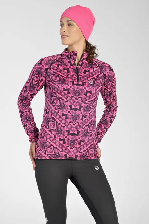 Bluza Coldproof ocieplana ze stójką Oranamo Pink