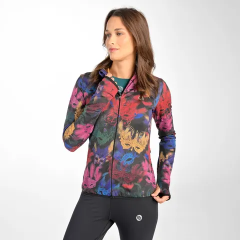 Bluza Coldproof rozpinana z kapturem termoaktywna Mosaic Masque