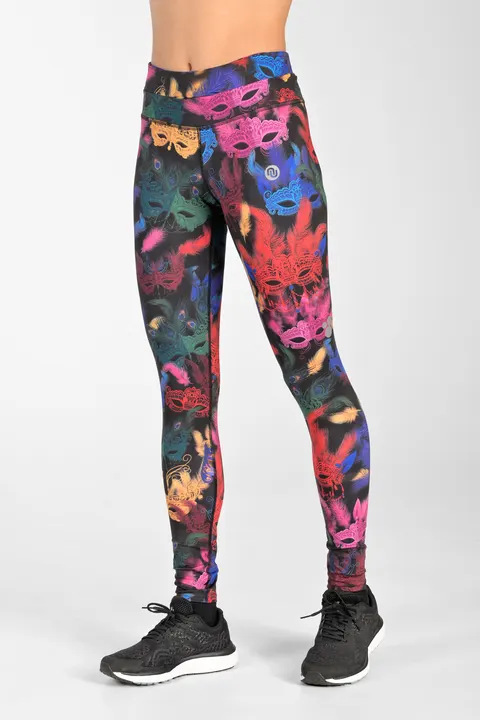 Legginsy 7/8 petite z pasem Pro Mosaic Masque